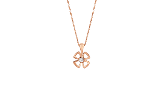 [Regalia jewelry]FIOREVER NECKLACE DIAMOND CENTER