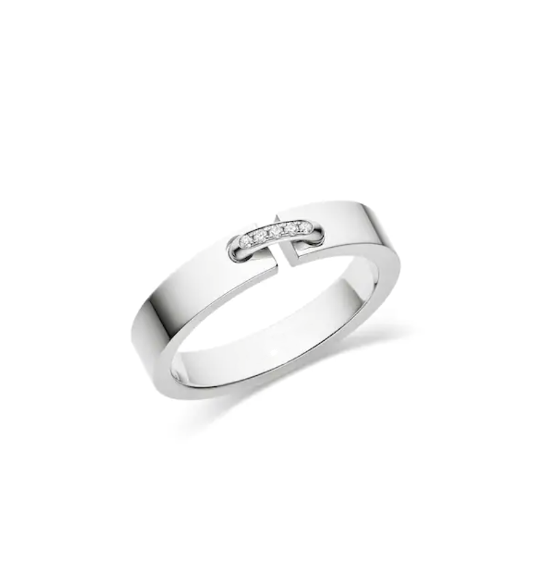 [Regalia jewelry]ALLIANCE LIENS VIDENCE DIAMOND 4MM RING