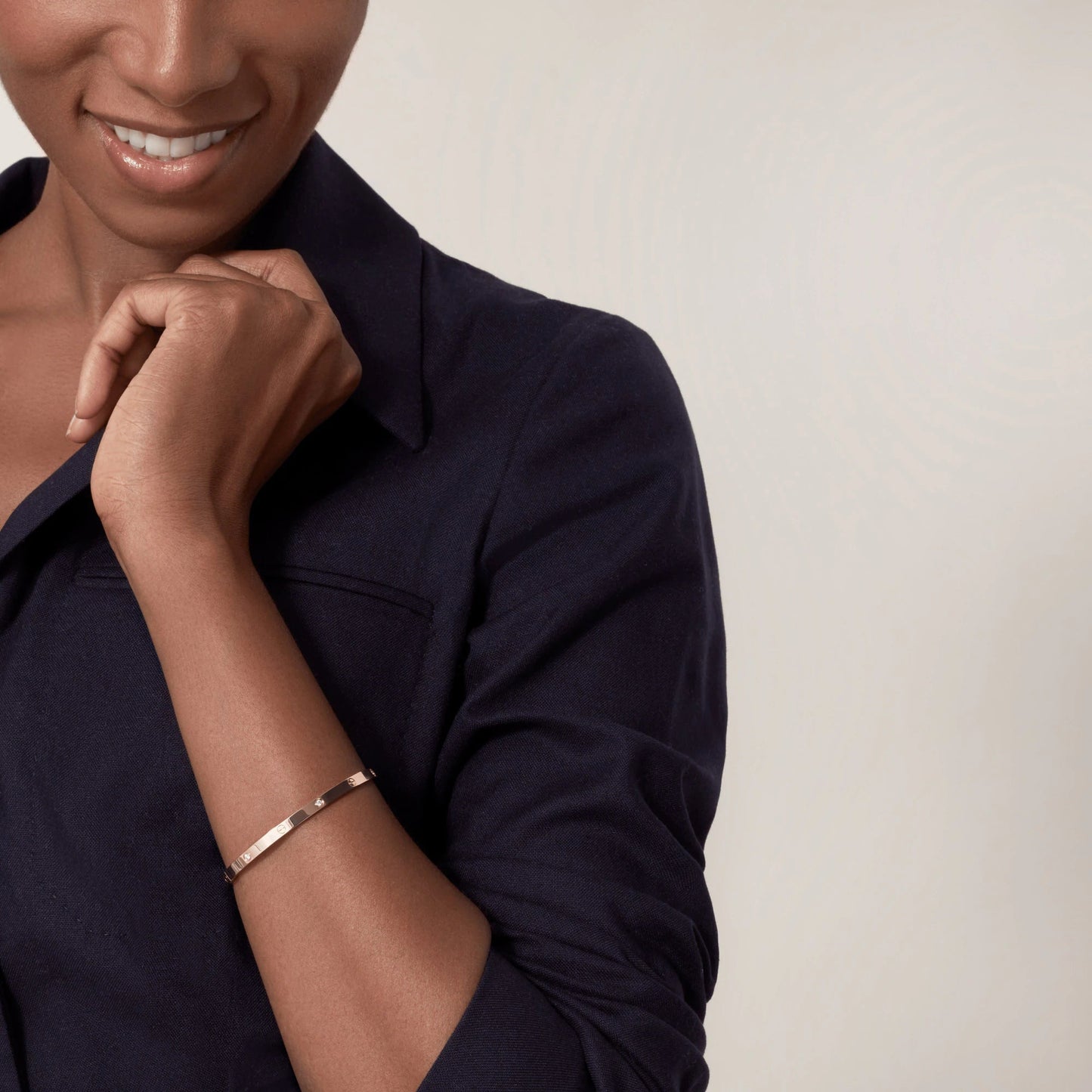 [Regalia jewelry]LOVE BRACELET 3.65MM 6 DIAMONDS