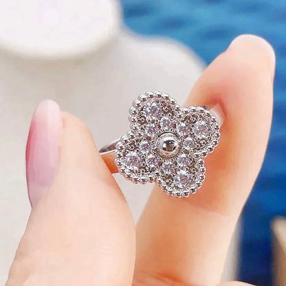 [Regalia jewelry]CLOVER DIAMOND RING