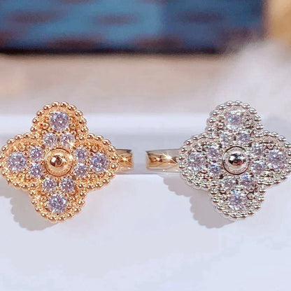 [Regalia jewelry]CLOVER DIAMOND RING