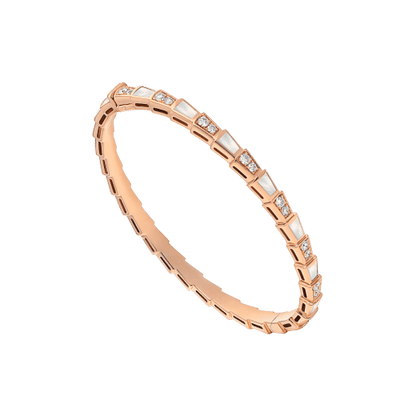 [Regalia jewelry]SERPENTI BRACELET PINK GOLD MOP DIAMOND