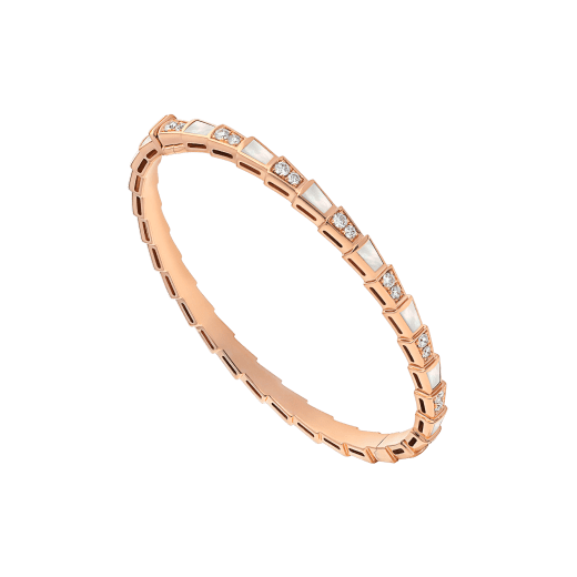[Regalia jewelry]SERPENTI BRACELET PINK GOLD MOP DIAMOND