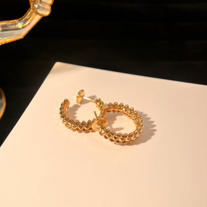 [Regalia jewelry]CLASH SMALL HOOP EARRINGS