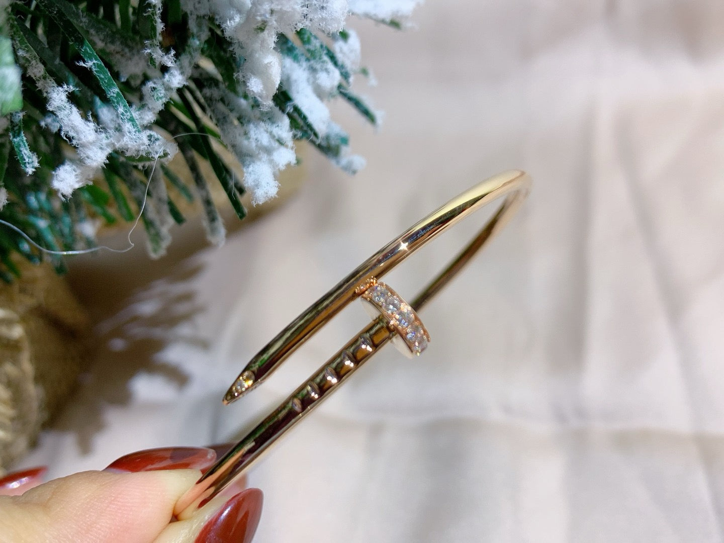 [Regalia jewelry]JUSTE BRACELET 2.5MM DIAMONDS