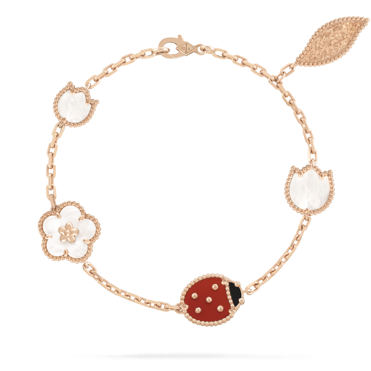 [Regalia jewelry]LUCKY SPRING 5 MOTIF BRACELET