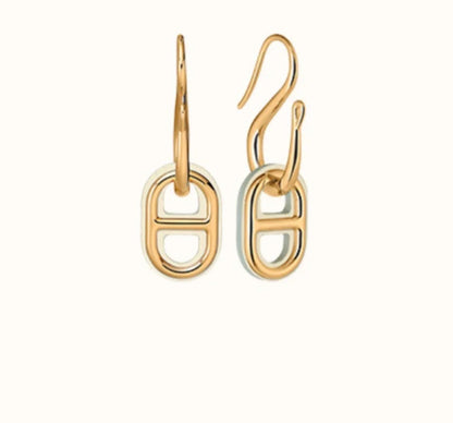 [Regalia jewelry]HM O'MAILLON GOLD EARRINGS