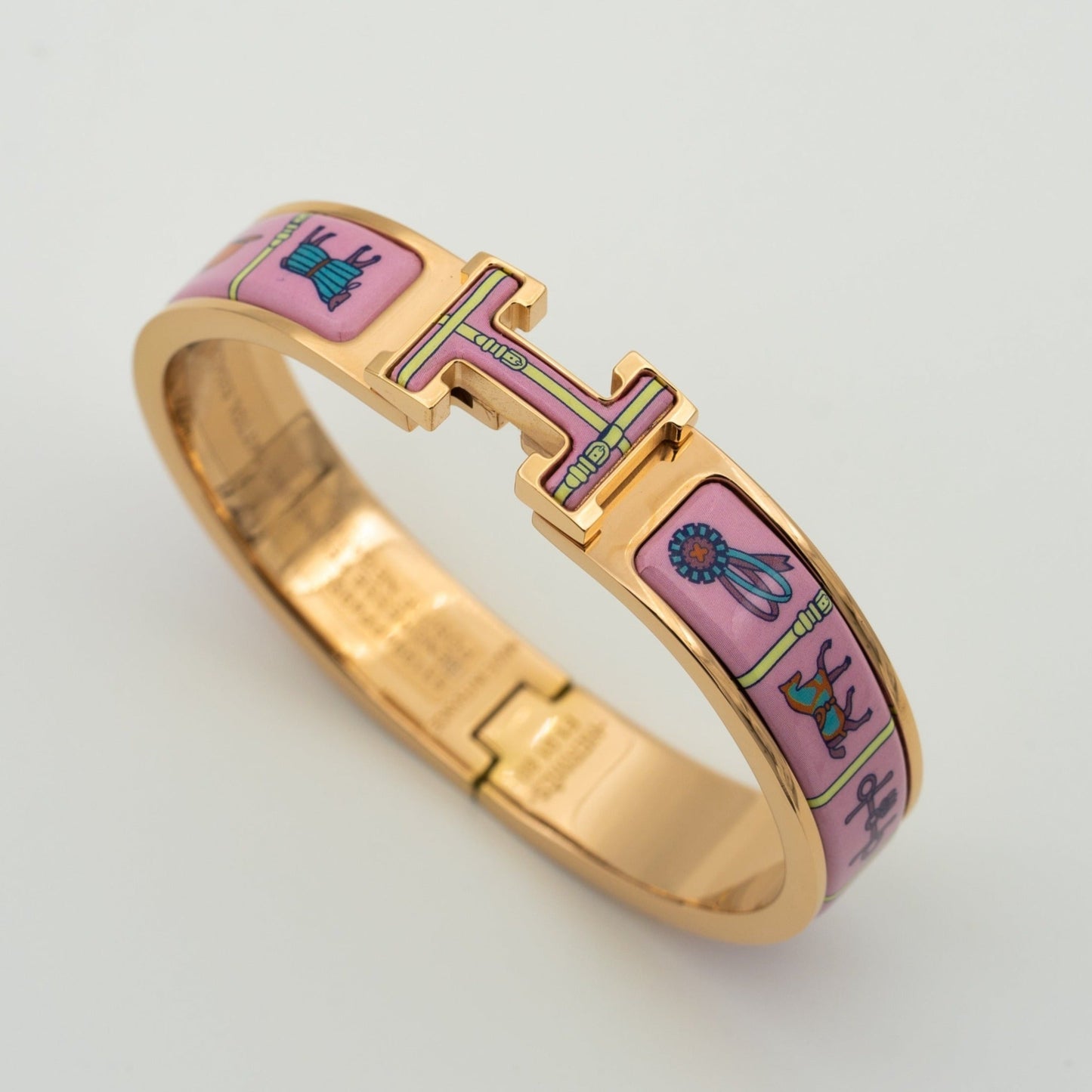 [Regalia jewelry]H PINK GOLD BRACELET PINK CERAMIC