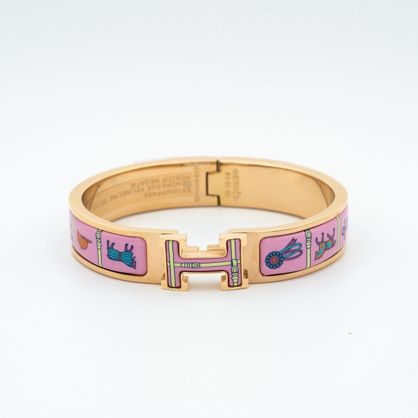 [Regalia jewelry]H PINK GOLD BRACELET PINK CERAMIC