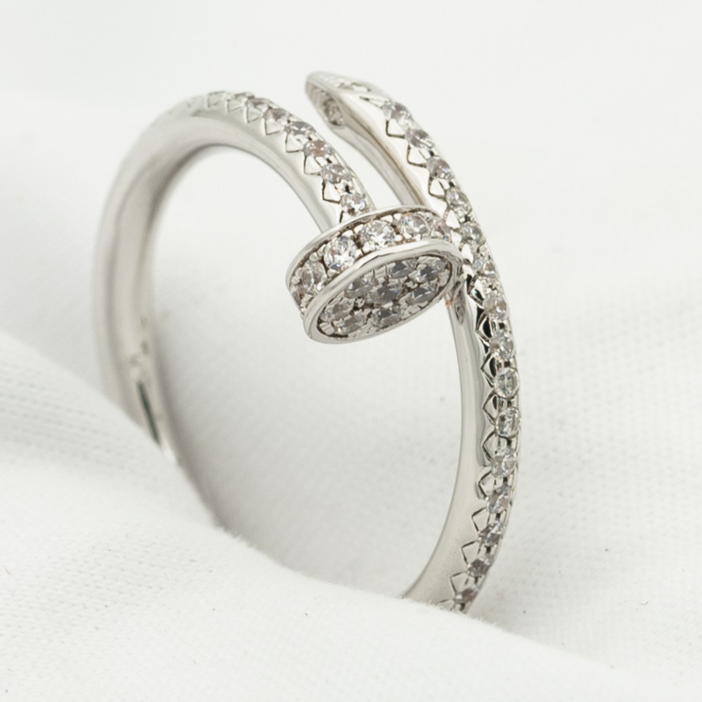 [Regalia jewelry]JUSTE RING 1.8MM SILVER DIAMONDS