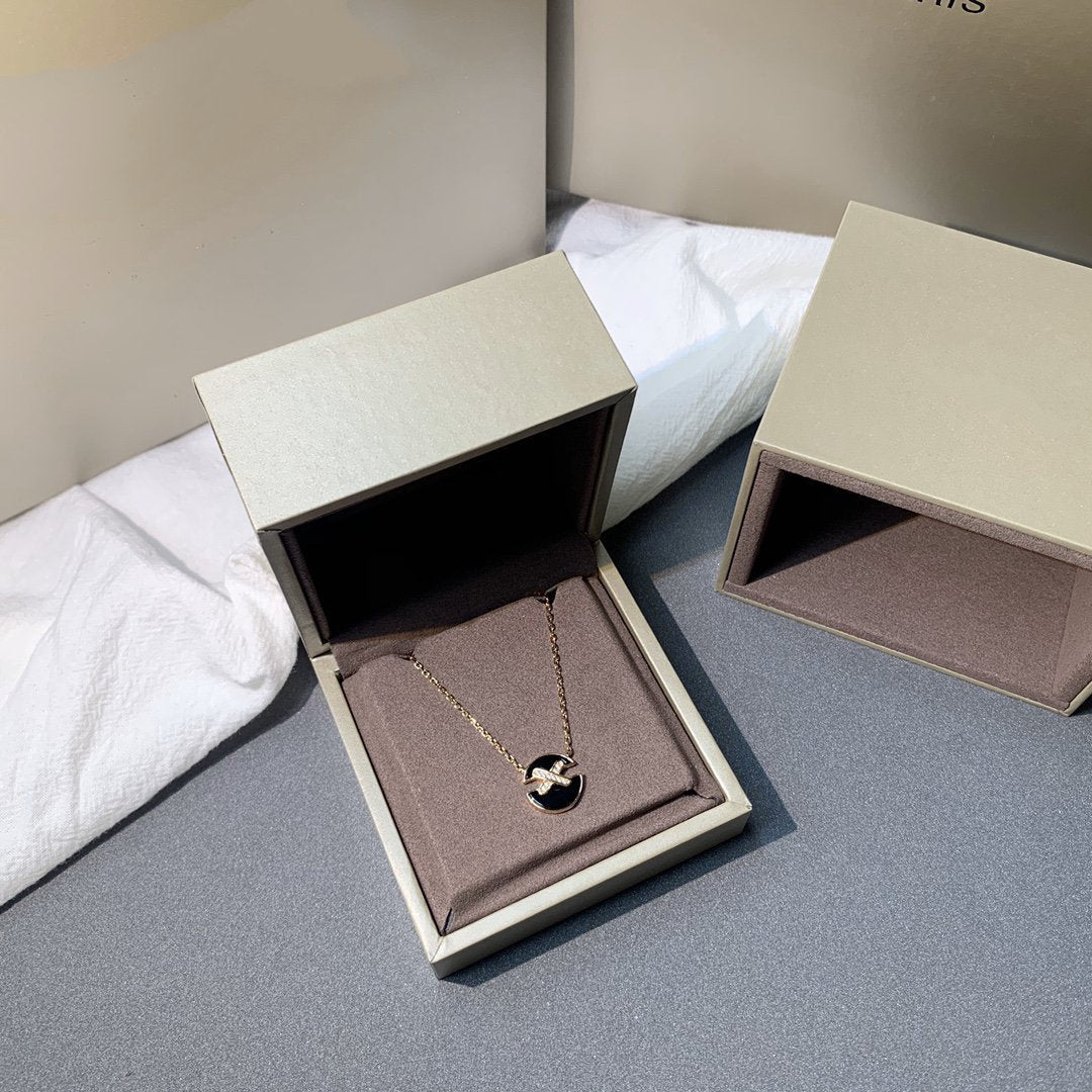 [Regalia jewelry]JEUX DE PINK GOLD DIAMOND NECKLACE