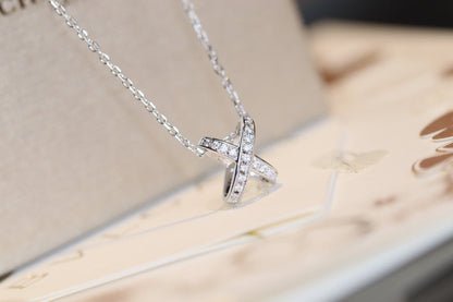 [Regalia jewelry]JEUX DE DIAMOND NECKLACE