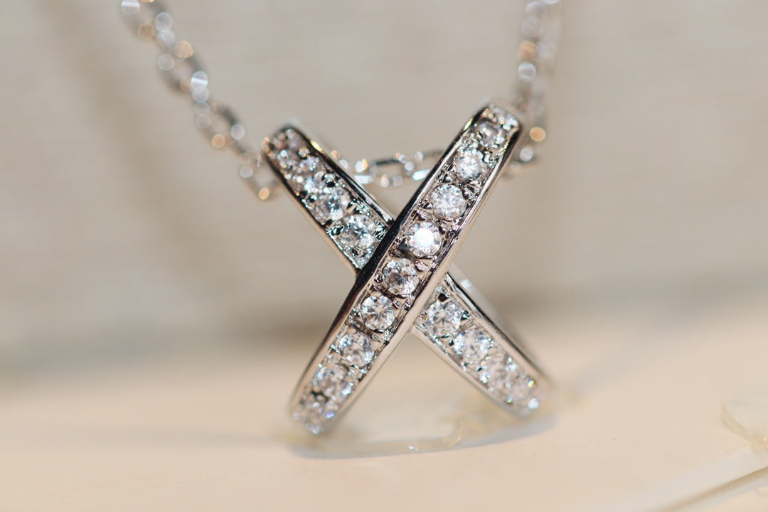 [Regalia jewelry]JEUX DE DIAMOND NECKLACE