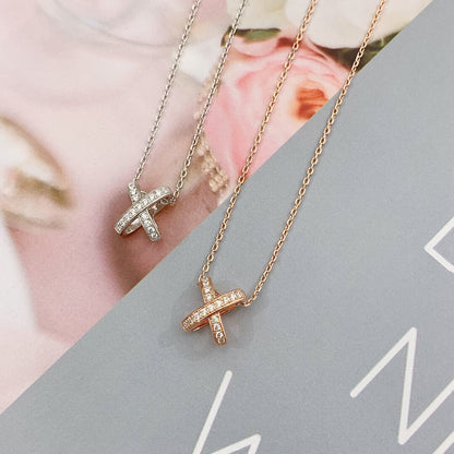 [Regalia jewelry]JEUX DE DIAMOND NECKLACE