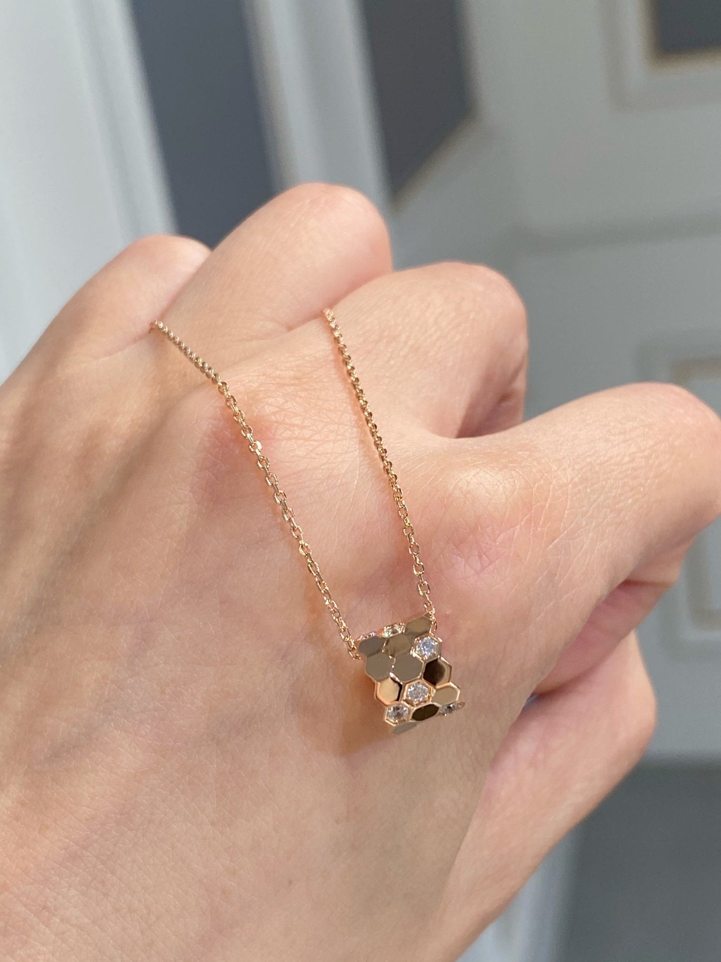[Regalia jewelry]BEE LOVE DIAMOND NECKLACE