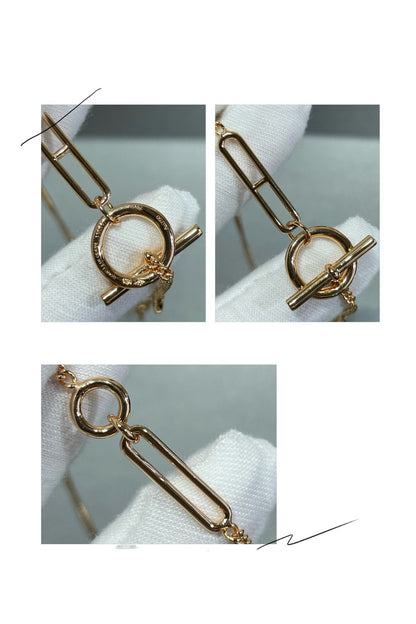 [Regalia jewelry]HM STERLING CHAINE D'ANCRE HEART