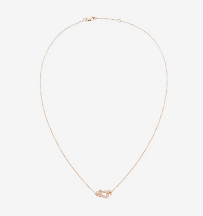[Regalia jewelry]FORCE 10 DIAMOND PINK GOLD NECKLACE MINI MODEL