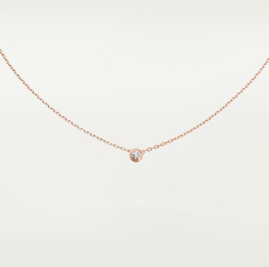 [Regalia jewelry]DAMOUR DIAMOND NECKLACE