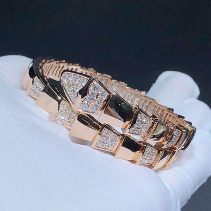 [Regalia jewelry]SERPENTI BRACELET PINK GOLD DIAMOND