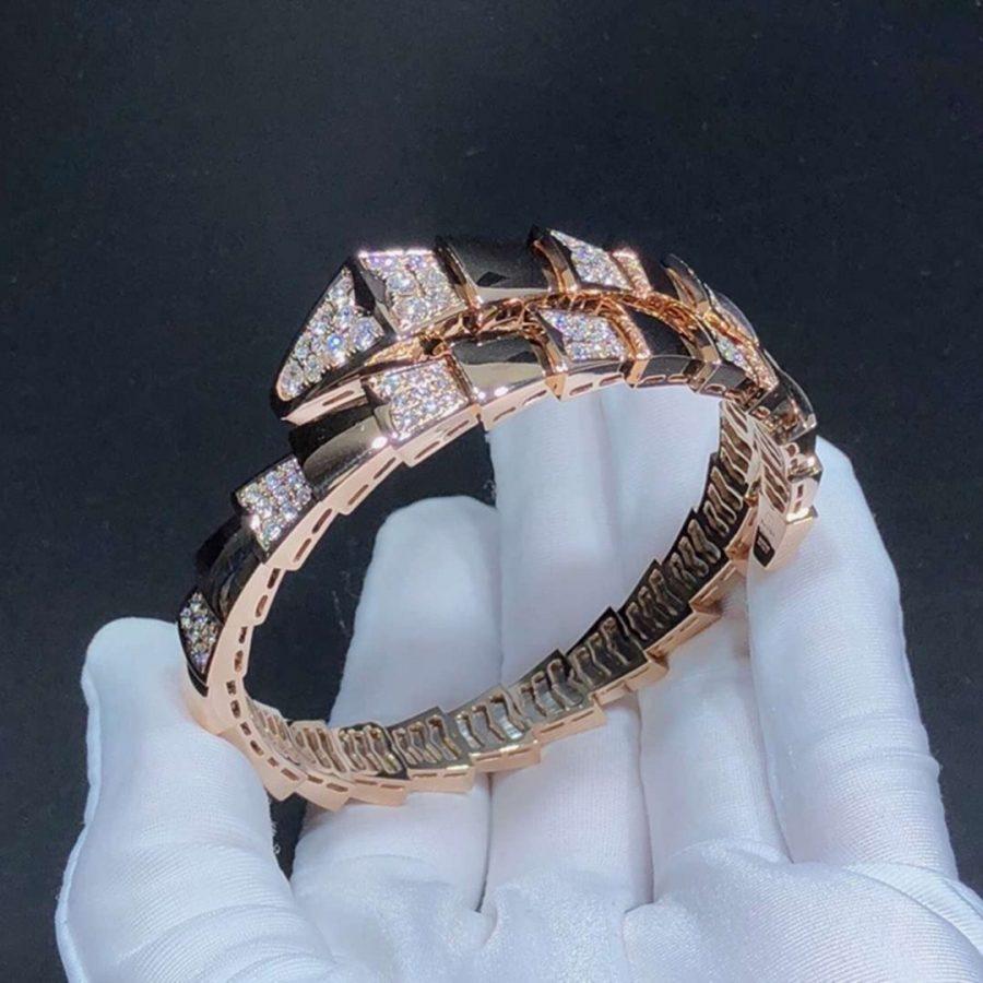 [Regalia jewelry]SERPENTI BRACELET PINK GOLD DIAMOND