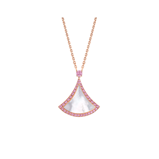 [Regalia jewelry]DREAM NECKLACE MOP DIAMOND PINK
