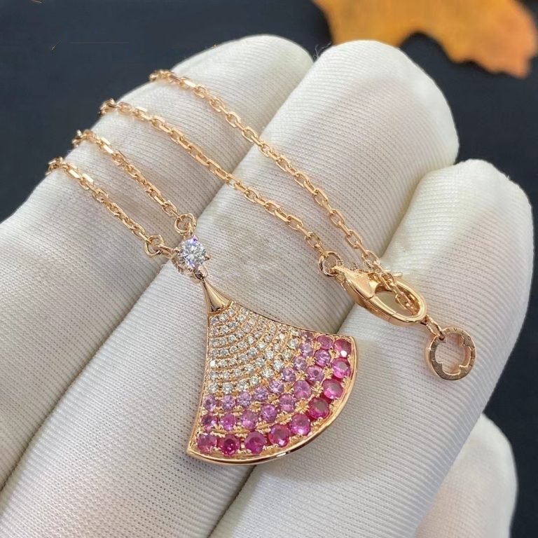 [Regalia jewelry]DREAM NECKLACE PINK GOLD PINK DIAMOND