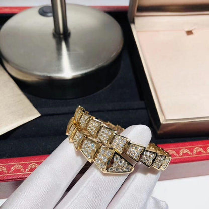 [Regalia jewelry]SERPENTI BRACELET 8MM GOLD DIAMOND