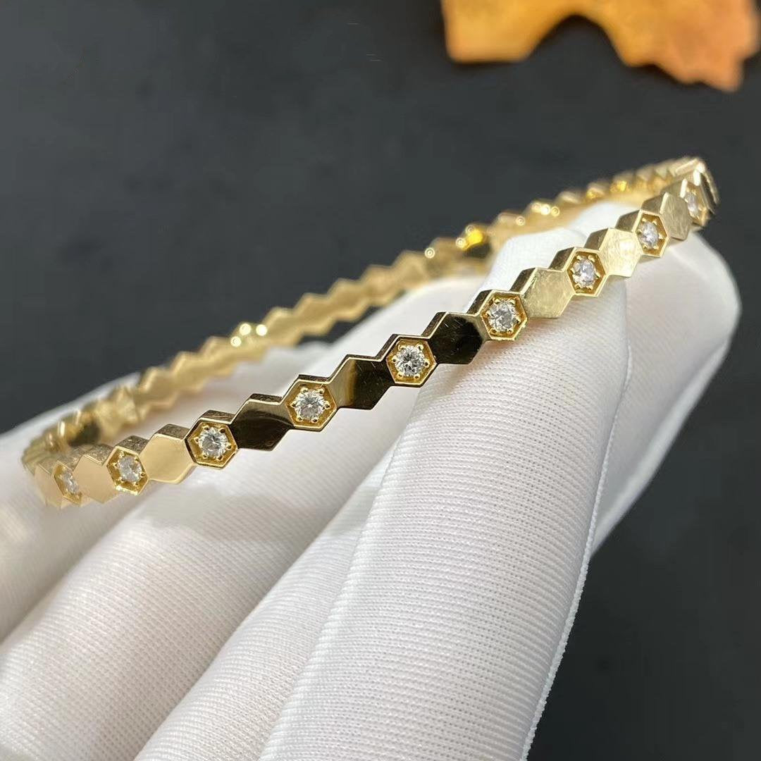 [Regalia jewelry]BEE LOVE GOLD DIAMOND BRACELET