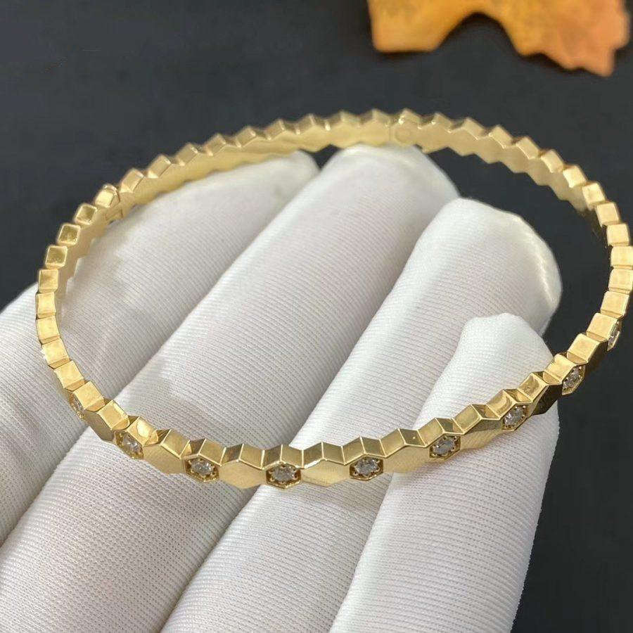 [Regalia jewelry]BEE LOVE GOLD DIAMOND BRACELET
