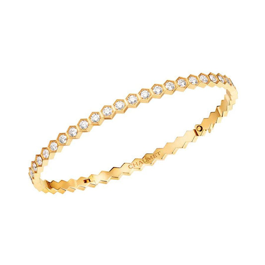 [Regalia jewelry]BEE LOVE GOLD BRACELET FULL DIAMOND