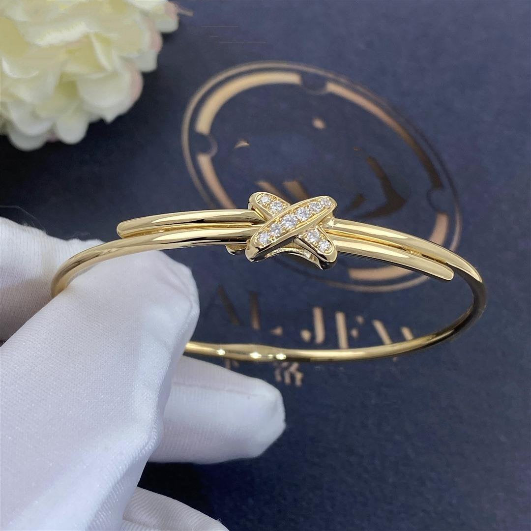 [Regalia jewelry]JEUX DE BRACELET GOLD DIAMONDS