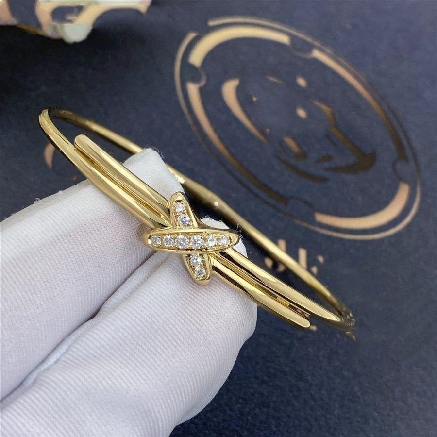 [Regalia jewelry]JEUX DE BRACELET GOLD DIAMONDS