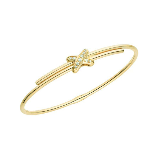 [Regalia jewelry]JEUX DE BRACELET GOLD DIAMONDS