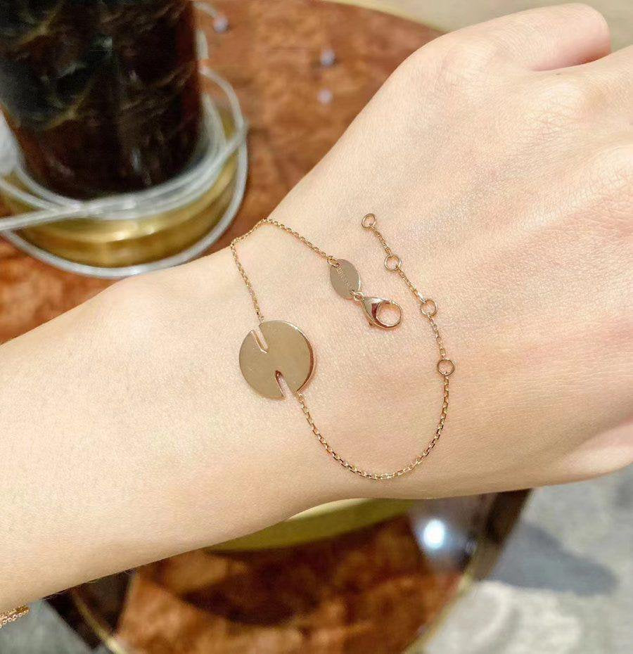 [Regalia jewelry]JEUX DE BRACELET MOP PINK GOLD DIAMONDS