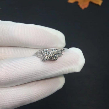 [Regalia jewelry]JEUX DE SILVER DIAMOND RING