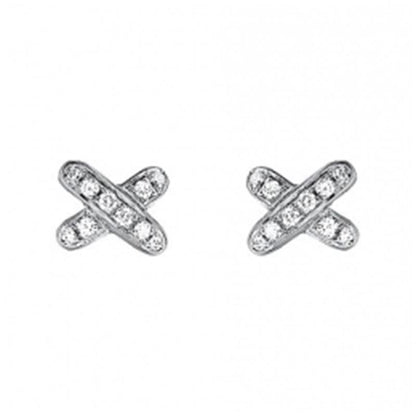 [Regalia jewelry]JEUX DE DIAMOND EARRINGS