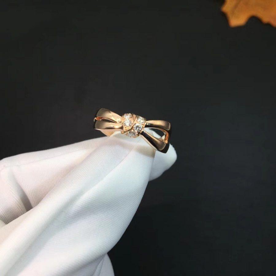[Regalia jewelry]LIENS RING PINK GOLD DIAMOND