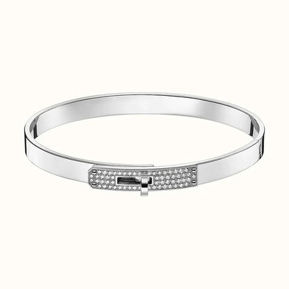 [Regalia jewelry]KELLY SILVER DIAMOND BRACELET