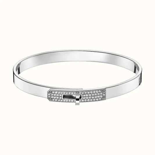 [Regalia jewelry]KELLY SILVER DIAMOND BRACELET