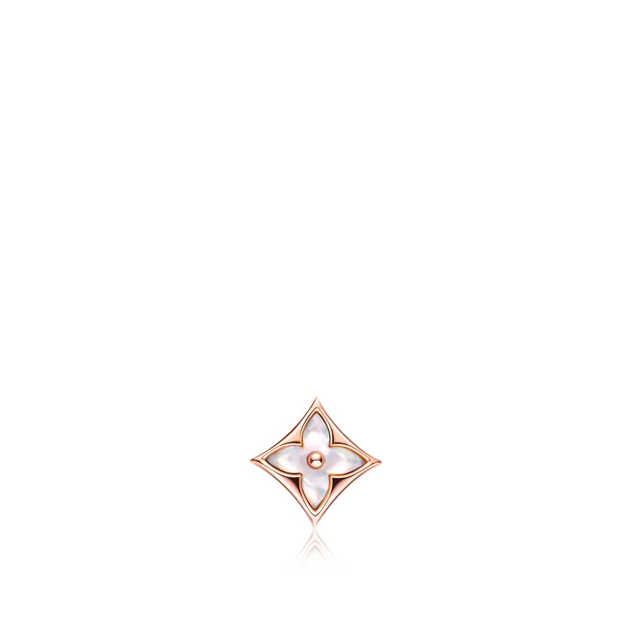 [Regalia jewelry]STAR MOP PINK GOLD EARRINGS