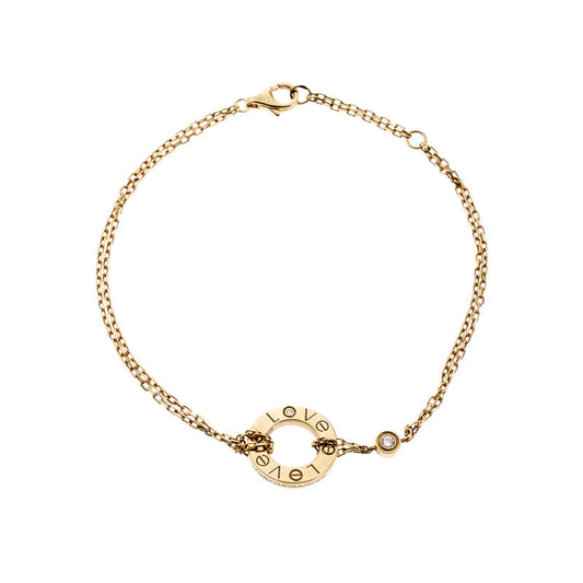 [Regalia jewelry]LOVE BRACELET 2 DIAMOND
