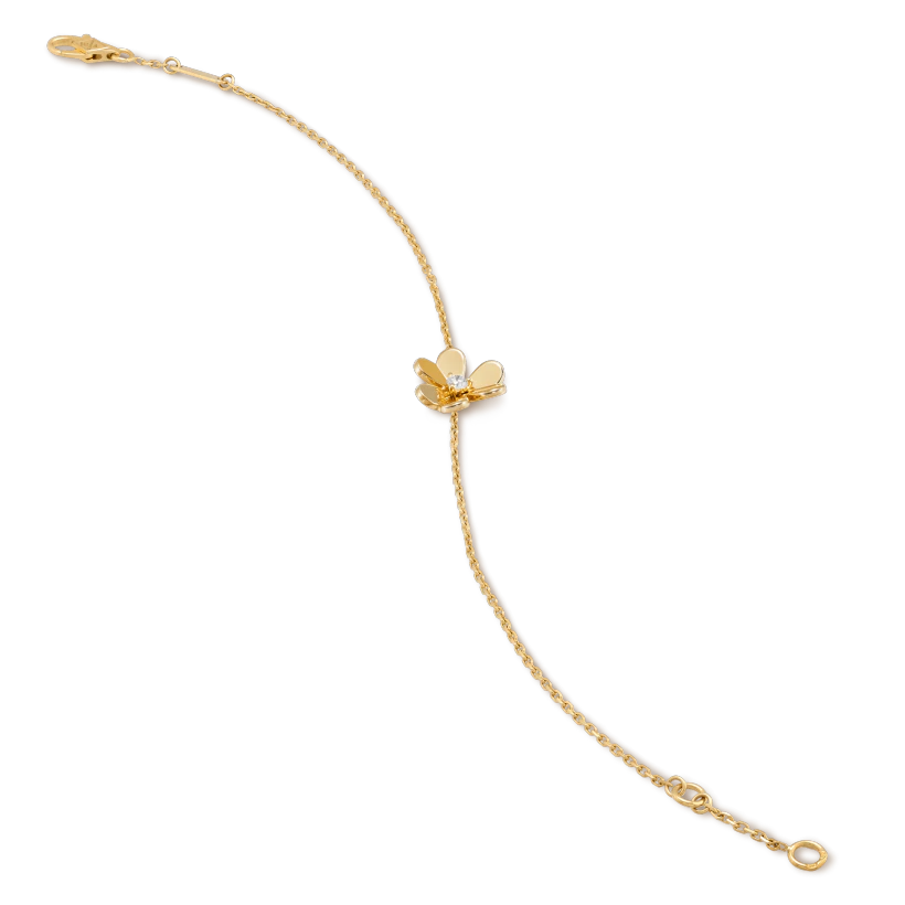 [Regalia jewelry]FRIVOLE GOLD FLOWER BRACELET