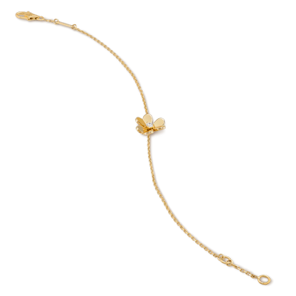 [Regalia jewelry]FRIVOLE GOLD FLOWER BRACELET