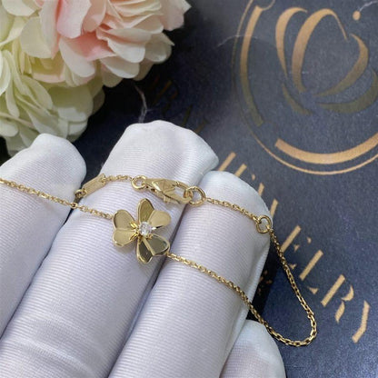 [Regalia jewelry]FRIVOLE GOLD FLOWER BRACELET