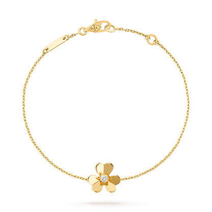 [Regalia jewelry]FRIVOLE GOLD FLOWER BRACELET