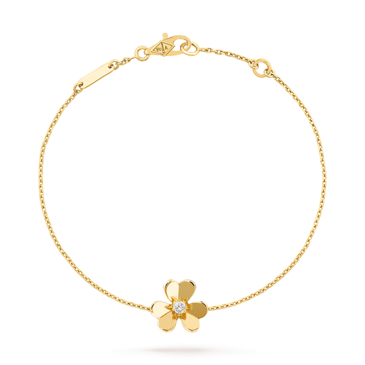 [Regalia jewelry]FRIVOLE GOLD FLOWER BRACELET