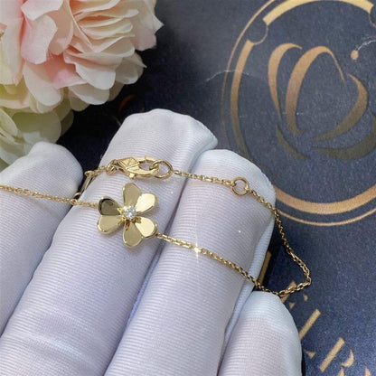 [Regalia jewelry]FRIVOLE GOLD FLOWER BRACELET