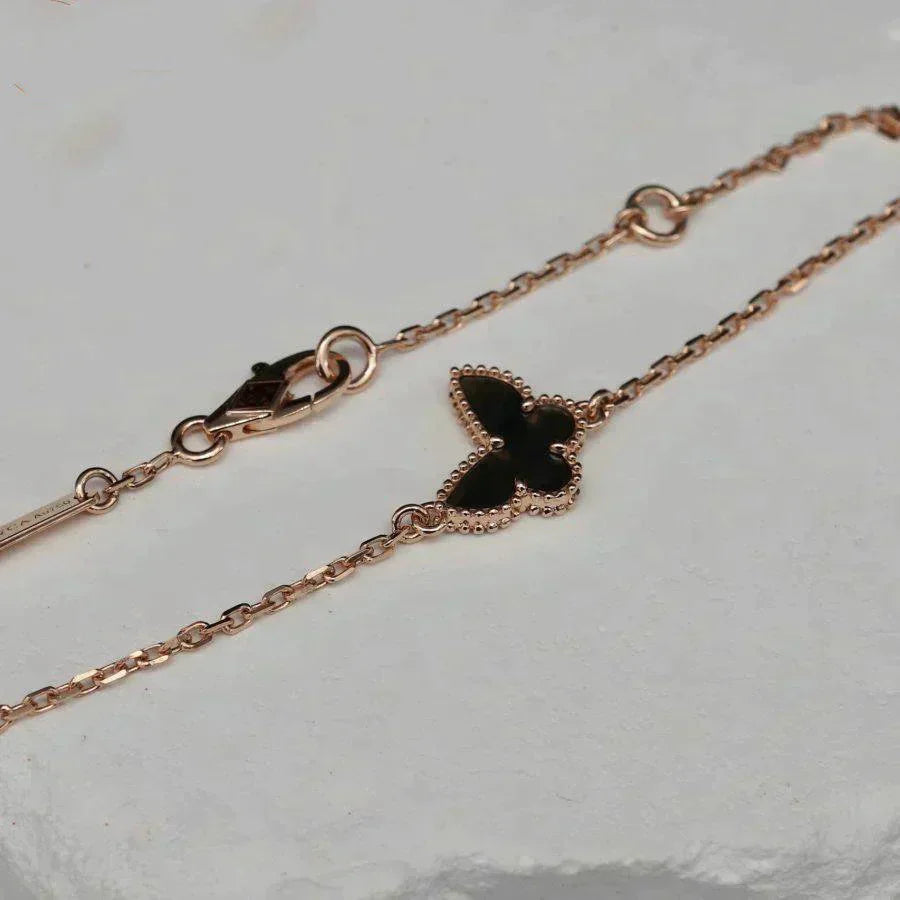 [Regalia jewelry]BUTTERFLY ONYX  BUTTERFLY BRACELET