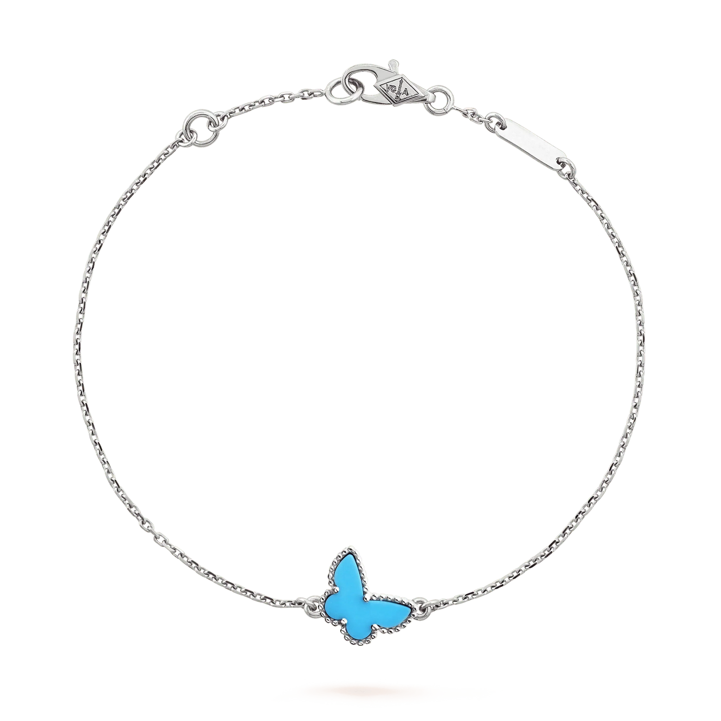 [Regalia jewelry]BUTTERFLY TURQUOISE BUTTERFLY BRACELET SILVER