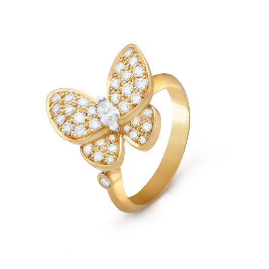 [Regalia jewelry]BUTTERFLY DIAMOND RING